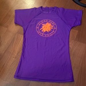 Woman’s Rash-guard Swim Shirt